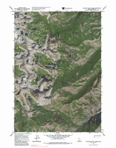 ID-BOULDER CHAIN LAKES: GeoChange 1957-2013 Preview 1