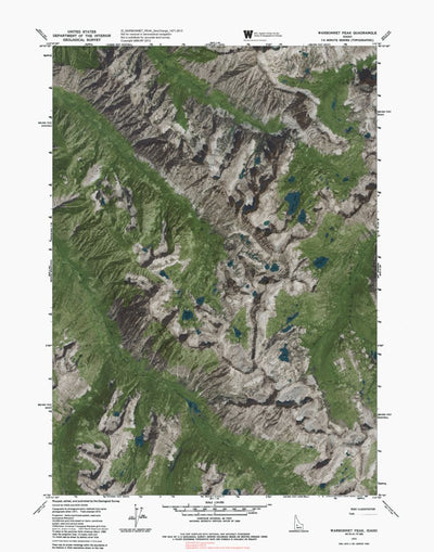 ID-WARBONNET PEAK: GeoChange 1971-2013 Preview 1