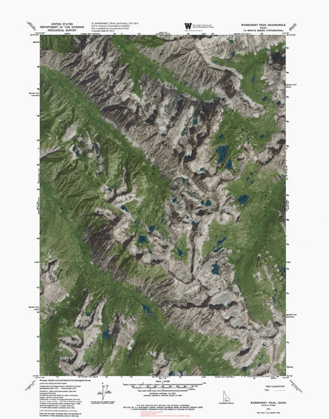 ID-WARBONNET PEAK: GeoChange 1971-2013 Preview 1