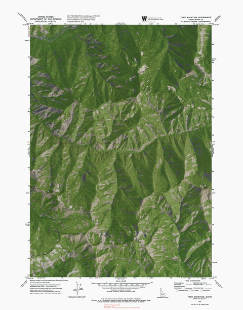 ID-TYEE MOUNTAIN: GeoChange 1970-2013 Preview 1