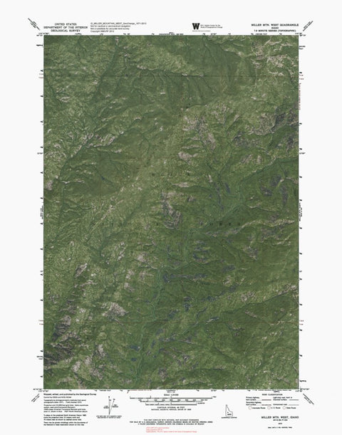 ID-MILLER MOUNTAIN WEST: GeoChange 1971-2013 Preview 1