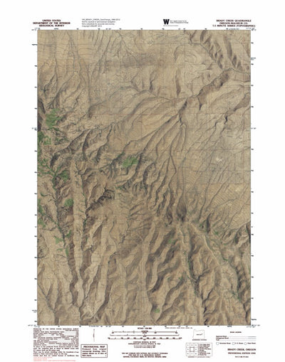 OR-BRADY CREEK: GeoChange 1960-2012 Preview 1