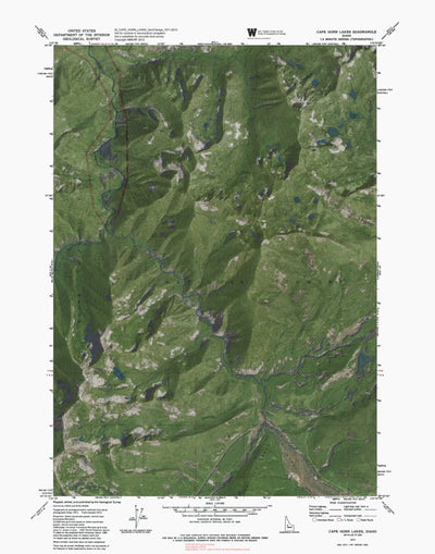 ID-CAPE HORN LAKES: GeoChange 1971-2013 Preview 1