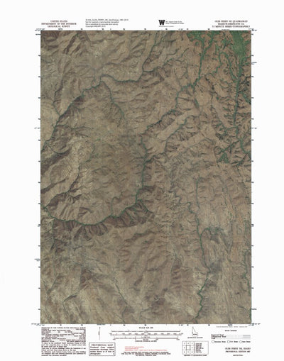 ID-WA OLDS FERRY NE: GeoChange 1981-2013 Preview 1