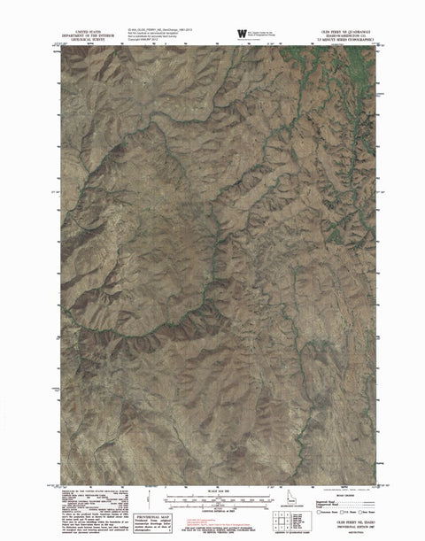 ID-WA OLDS FERRY NE: GeoChange 1981-2013 Preview 1