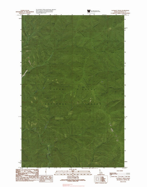 ID-CATARACT PEAK: GeoChange 1985-2013 Preview 1