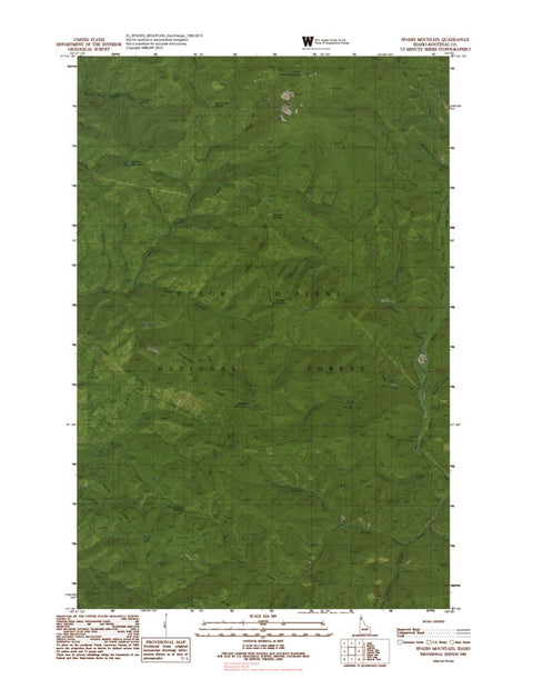 ID-SPADES MOUNTAIN: GeoChange 1985-2013 Preview 1