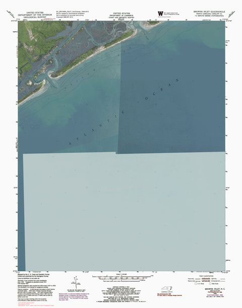 NC-BROWNS INLET: GeoChange 1949-2012 Preview 1