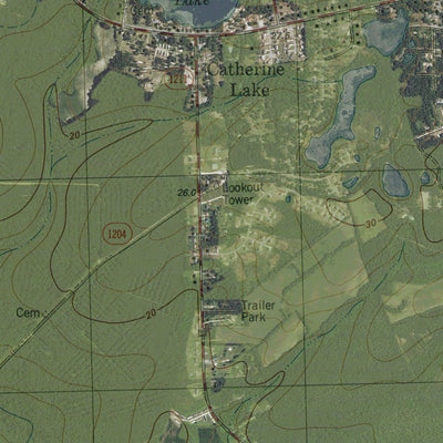 NC-CATHERINE LAKE: GeoChange 1977-2012 Preview 2