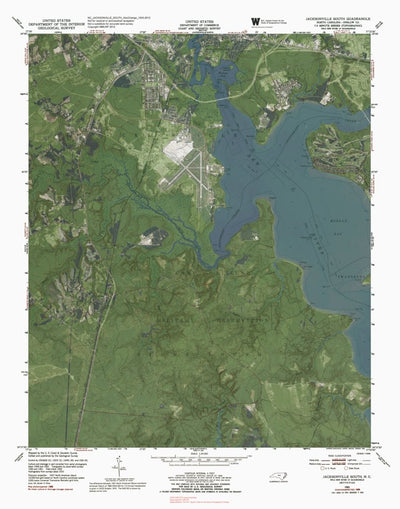 NC-JACKSONVILLE SOUTH: GeoChange 1933-2012 Preview 1