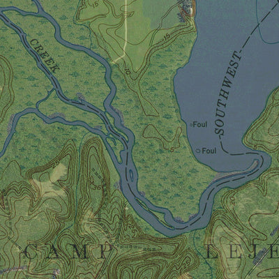 NC-JACKSONVILLE SOUTH: GeoChange 1933-2012 Preview 2