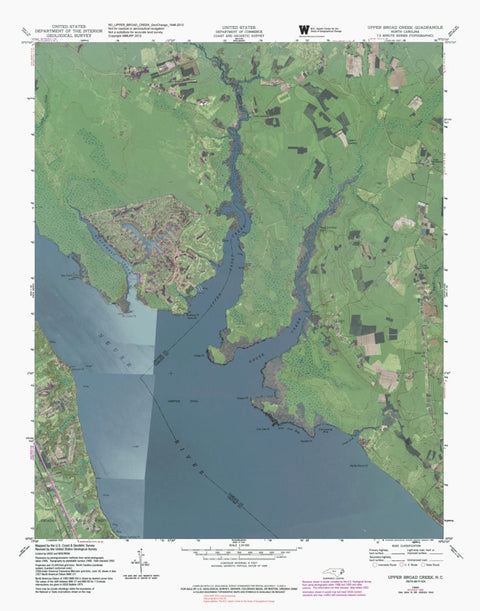 NC-UPPER BROAD CREEK: GeoChange 1946-2012 Preview 1