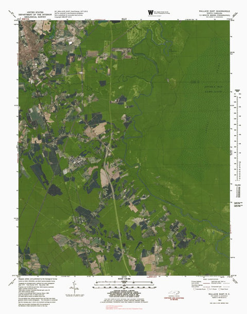 NC-WALLACE EAST: GeoChange 1977-2012 Preview 1