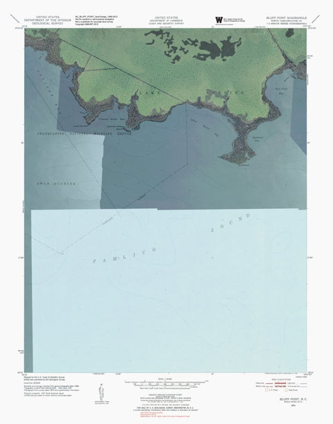 NC-BLUFF POINT: GeoChange 1948-2012 Preview 1
