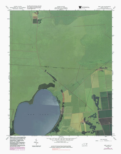 NC-NEW LAKE: GeoChange 1951-2012 Preview 1