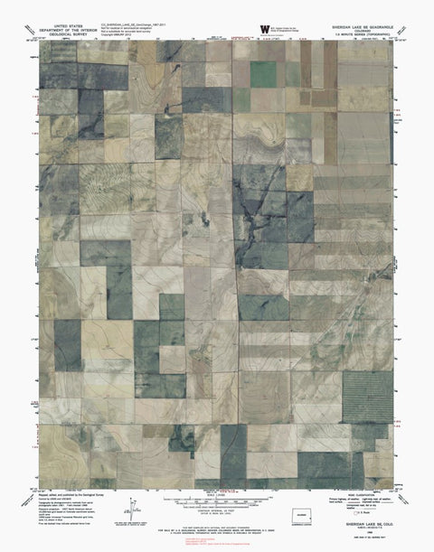 CO-SHERIDAN LAKE SE: GeoChange 1967-2011 Preview 1