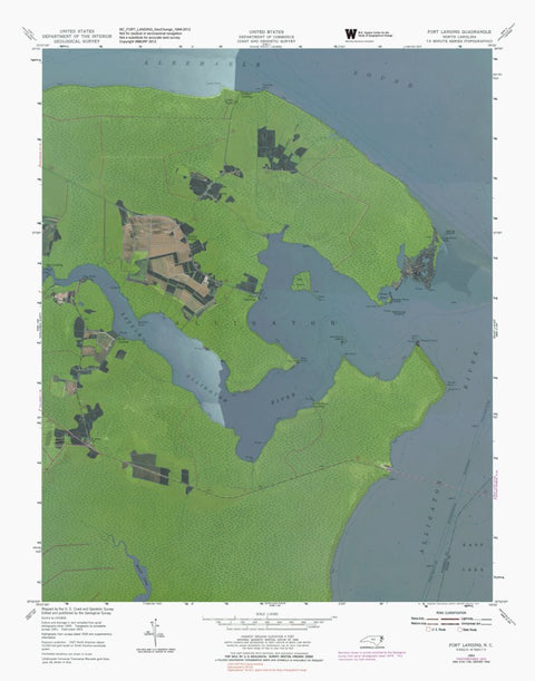 NC-FORT LANDING: GeoChange 1949-2012 Preview 1