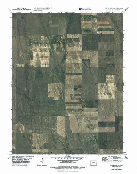 CO-KIT CARSON NW: GeoChange 1975-2011 Preview 1