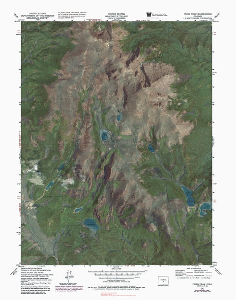 CO-PIKES PEAK: GeoChange 1950-2011 Preview 1