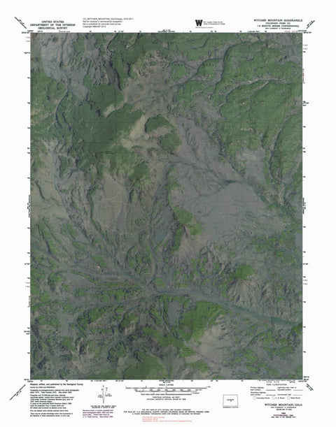 CO-WITCHER MOUNTAIN: GeoChange 1975-2011 Preview 1