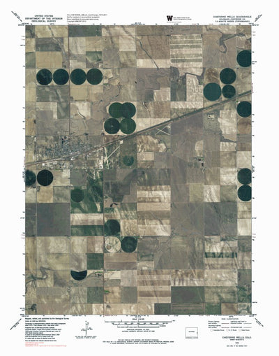 CO-CHEYENNE WELLS: GeoChange 1975-2011 Preview 1