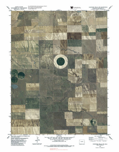 CO-CHEYENNE WELLS NW: GeoChange 1975-2011 Preview 1