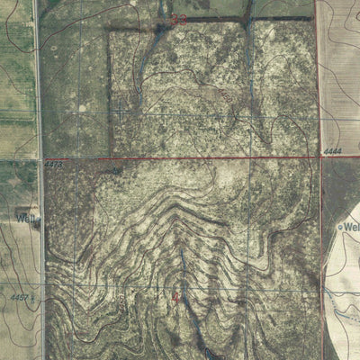 CO-CHEYENNE WELLS NW: GeoChange 1975-2011 Preview 3