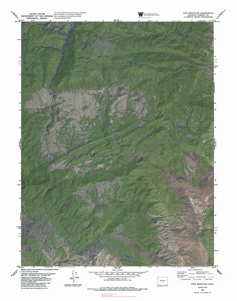 CO-RICE MOUNTAIN: GeoChange 1975-2011 Preview 1