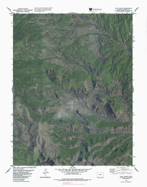 CO-HALL GULCH: GeoChange 1975-2011 Preview 1
