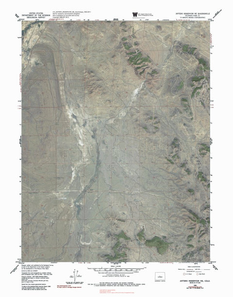 CO-ANTERO RESERVOIR NE: GeoChange 1952-2011 Preview 1