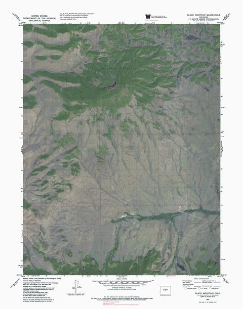CO-BLACK MOUNTAIN: GeoChange 1975-2011 Preview 1