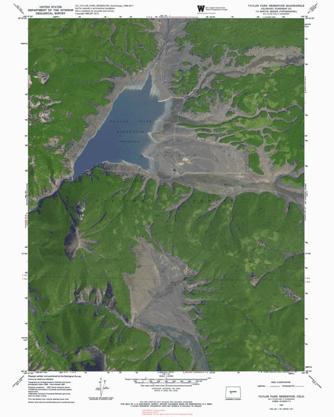 CO-TAYLOR PARK RESERVOIR: GeoChange 1966-2011 Preview 1