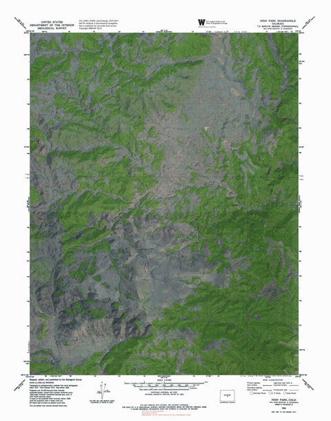 CO-HIGH PARK: GeoChange 1975-2011 Preview 1