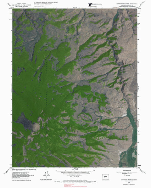 CO-SAWTOOTH MOUNTAIN: GeoChange 1956-2011 Preview 1