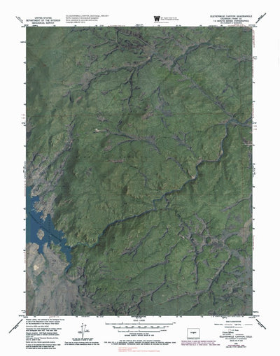 CO-ELEVENMILE CANYON: GeoChange 1953-2011 Preview 1