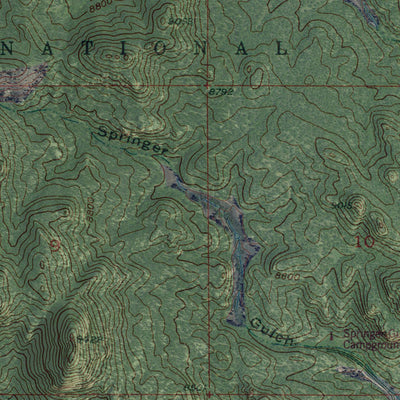 CO-ELEVENMILE CANYON: GeoChange 1953-2011 Preview 2