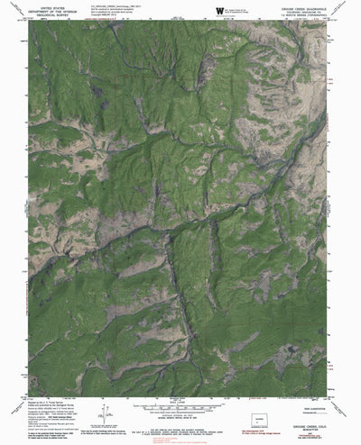 CO-GROUSE CREEK: GeoChange 1961-2011 Preview 1