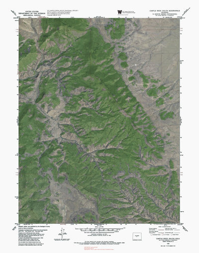 CO-CASTLE ROCK GULCH: GeoChange 1975-2011 Preview 1