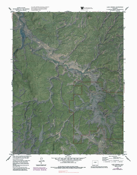 CO-LAKE GEORGE: GeoChange 1953-2011 Preview 1