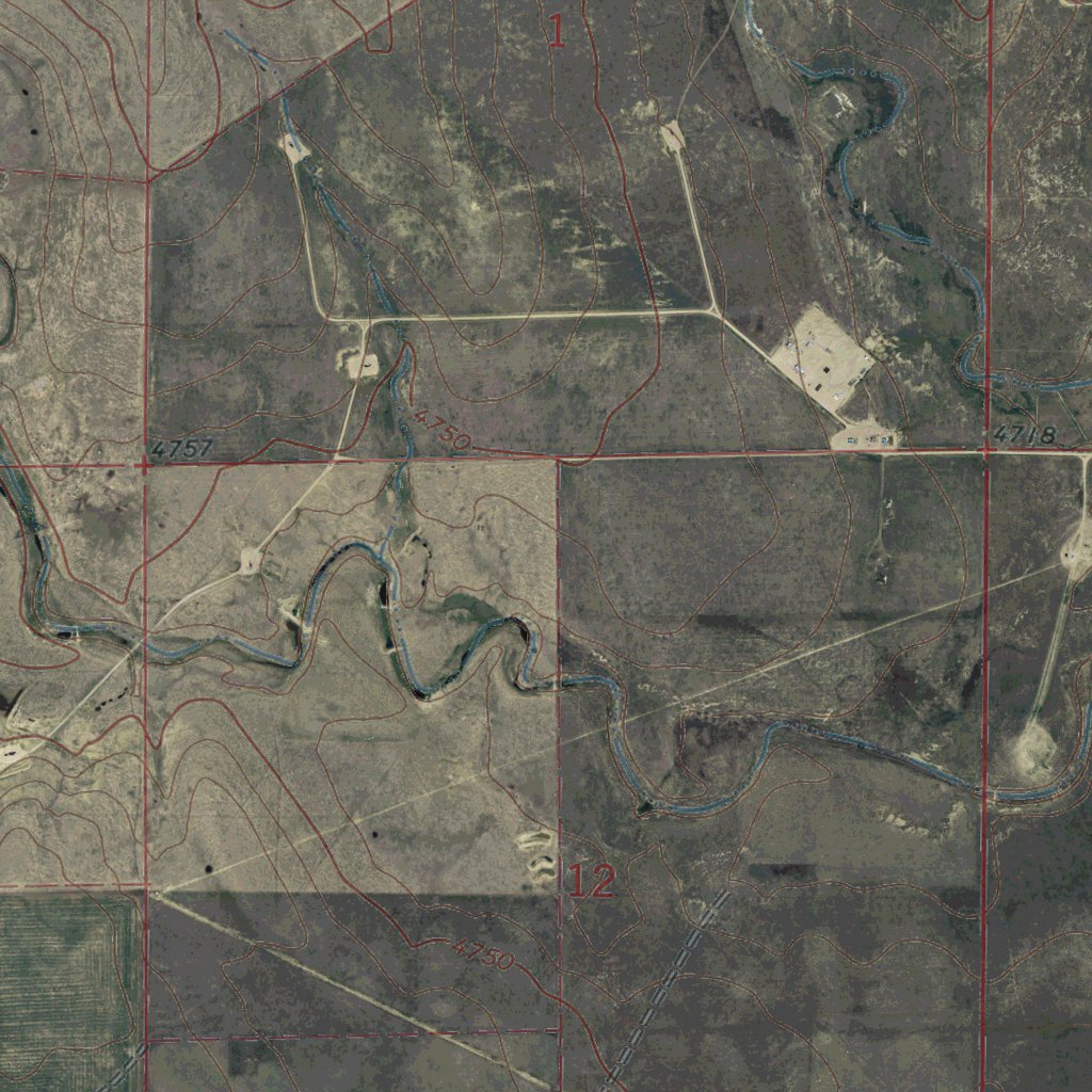 CO-SANDERS RANCH: GeoChange 1974-2011 Map by Western Michigan ...