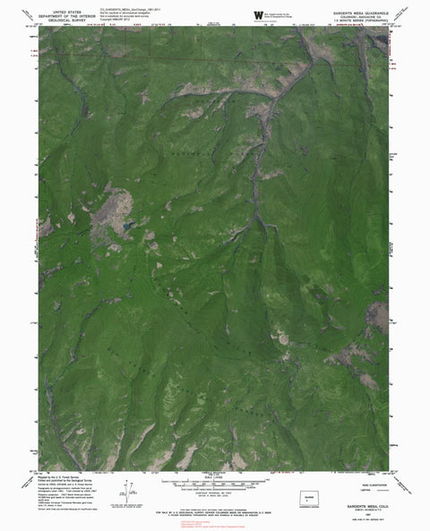 CO-SARGENTS MESA: GeoChange 1961-2011 Preview 1