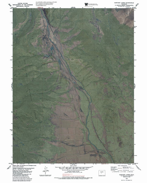 CO-HARVARD LAKES: GeoChange 1975-2009 Preview 1