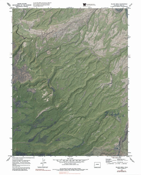 CO-ISLAND MESA: GeoChange 1968-2011 Preview 1