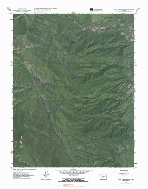 CO-SAINT CHARLES PEAK: GeoChange 1956-2011 Preview 1