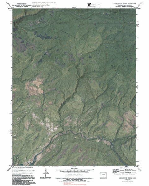 CO-BIG BUCKTAIL CREEK: GeoChange 1964-2011 Preview 1