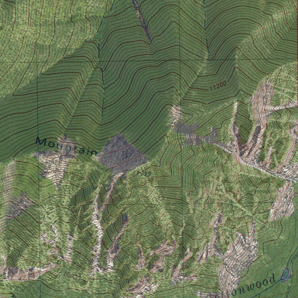 Mount Yake Map CO-MOUNT YALE: GeoChange 1975-2011 Map by Western Michigan University ...