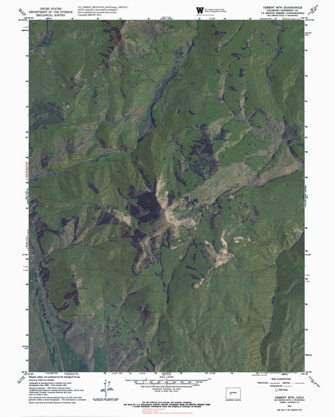 CO-CEMENT MOUNTAIN: GeoChange 1958-2011 Preview 1
