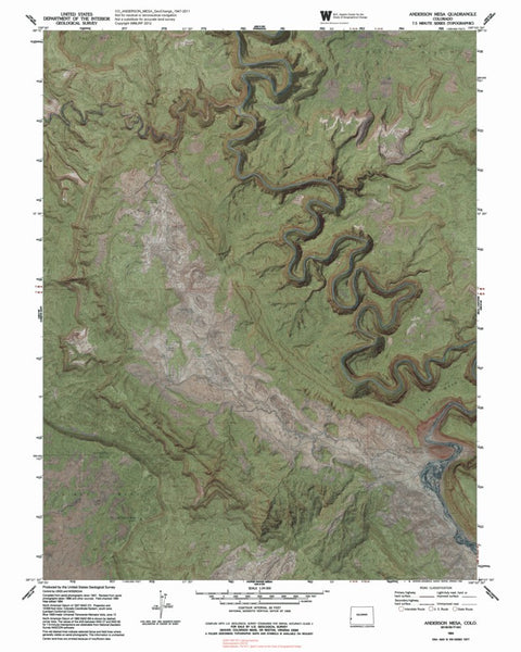 CO-ANDERSON MESA: GeoChange 1947-2011 Preview 1