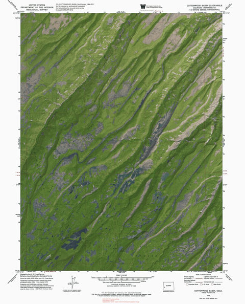 CO-COTTONWOOD BASIN: GeoChange 1964-2011 Preview 1