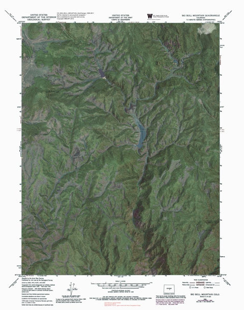 CO-BIG BULL MOUNTAIN: GeoChange 1950-2011 Preview 1